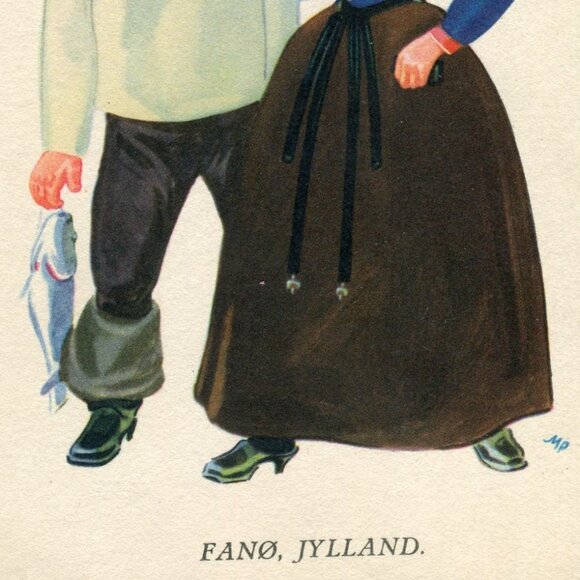 Postcard FANO,JYLLAND - Eneret: Stenders Forlag #P51 - Picture 3 of 16